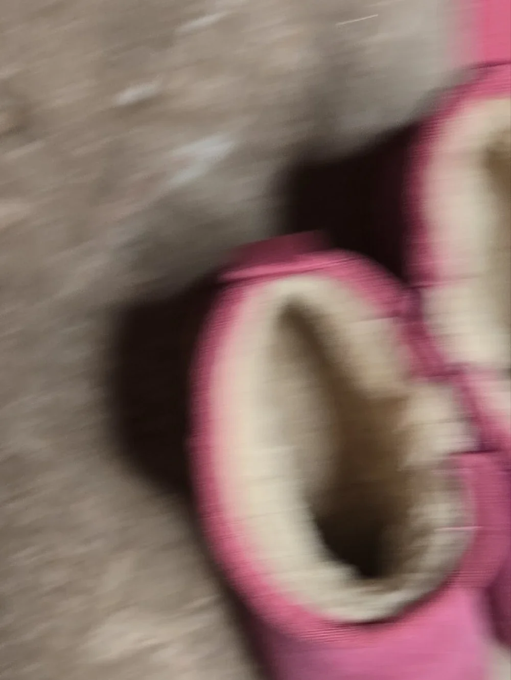 BearPaw Kids Pink Suede Fleece-Lined Boots